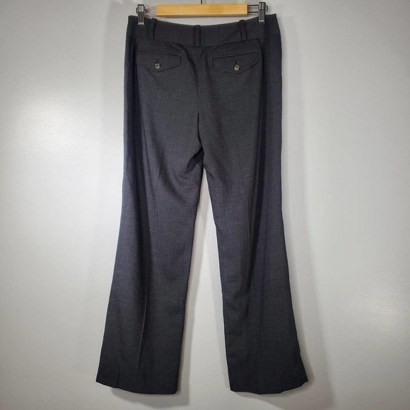 Ann Taylor Petites Lindsay Trouser Pants Charcoal Gray Size 4P - Picture 4 of 11